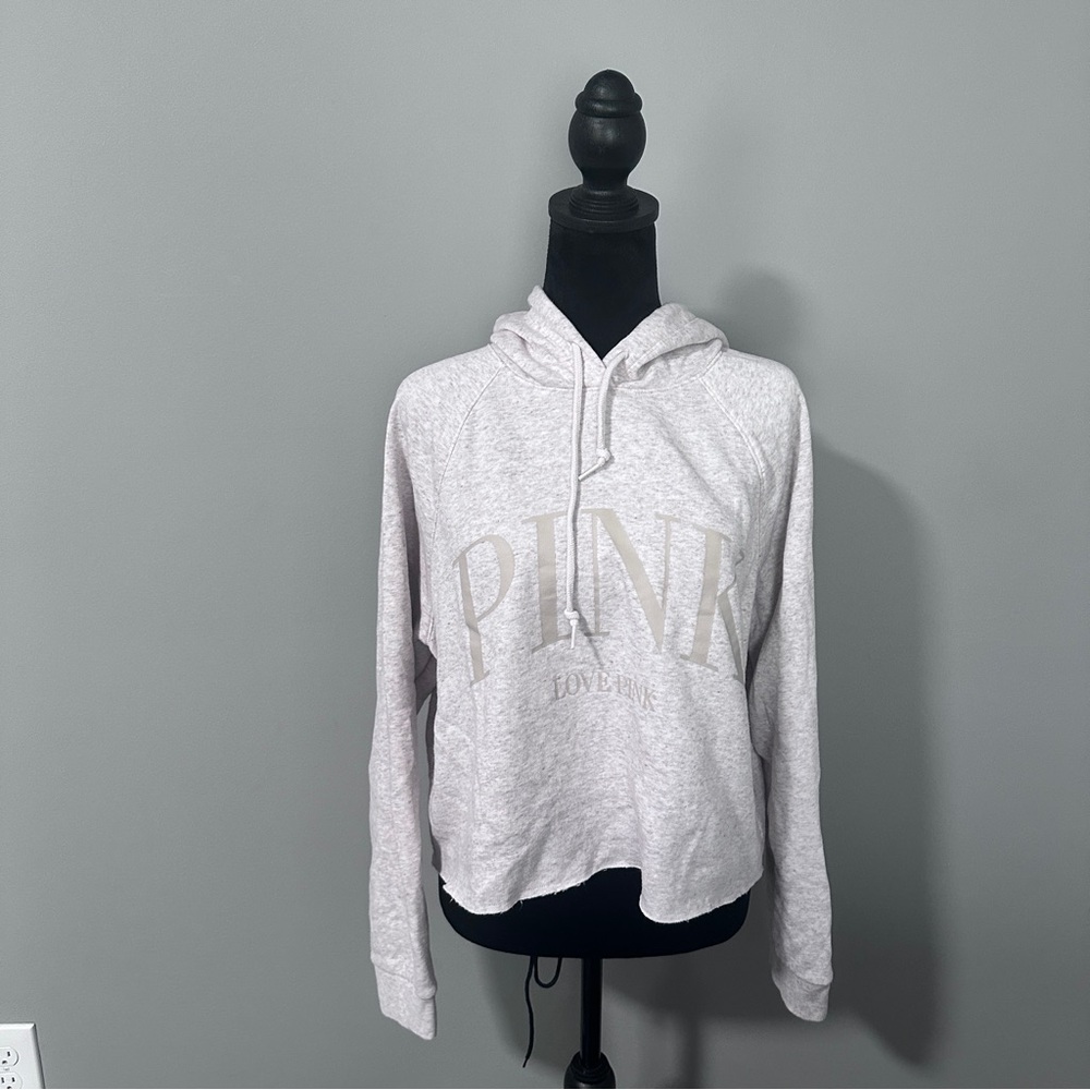 PINK Victorias Secret Cropped Hoodie - Picture 5 of 5